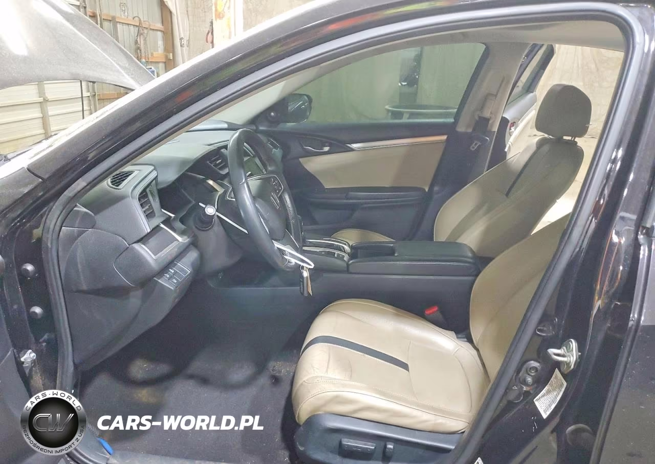 2017 Honda Civic Touring VIN:19XFC1F90HE010141 - 7