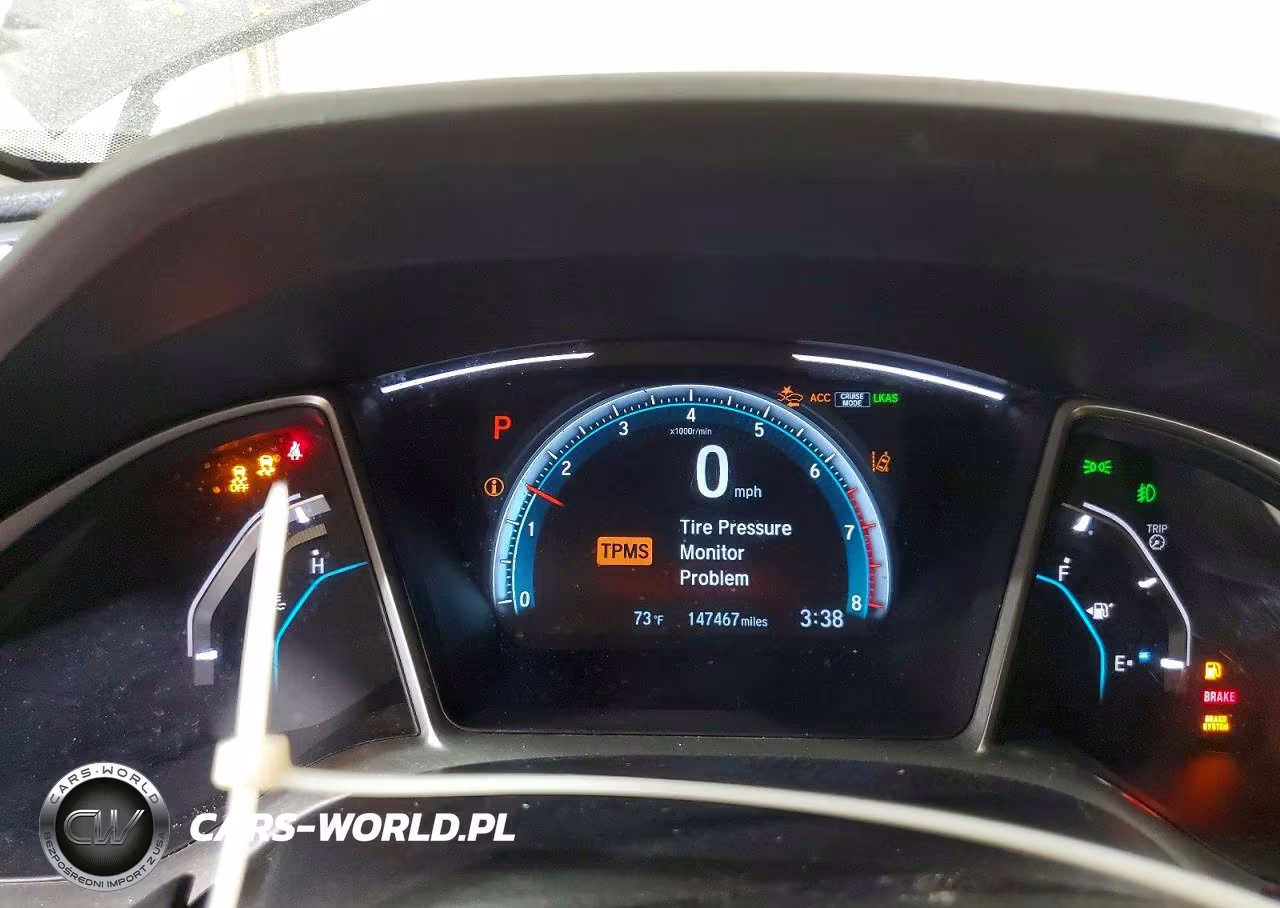 2017 Honda Civic Touring VIN:19XFC1F90HE010141 - 9