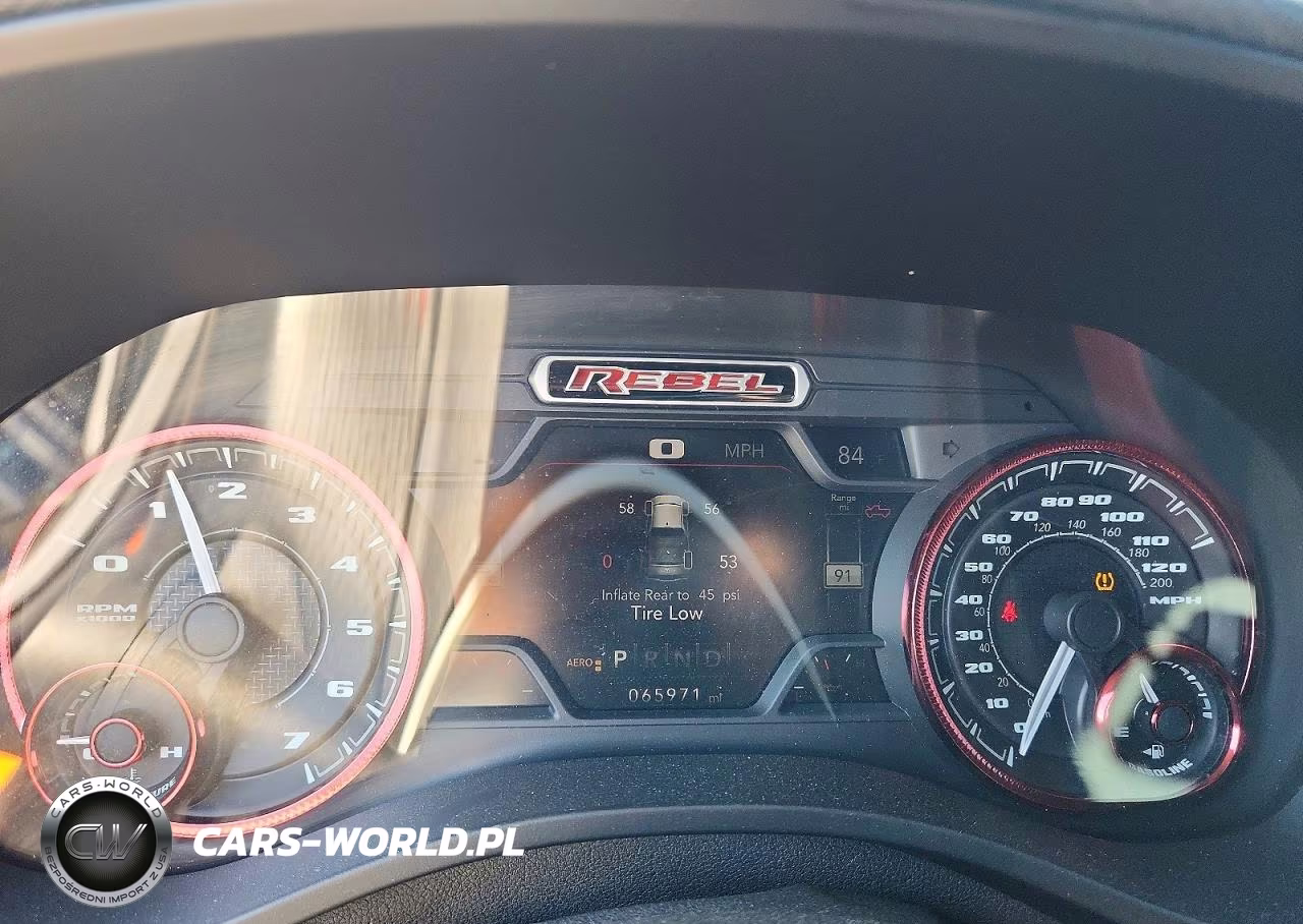 2019 Ram 1500 Rebel VIN:1C6SRFLT5KN730748 - 9