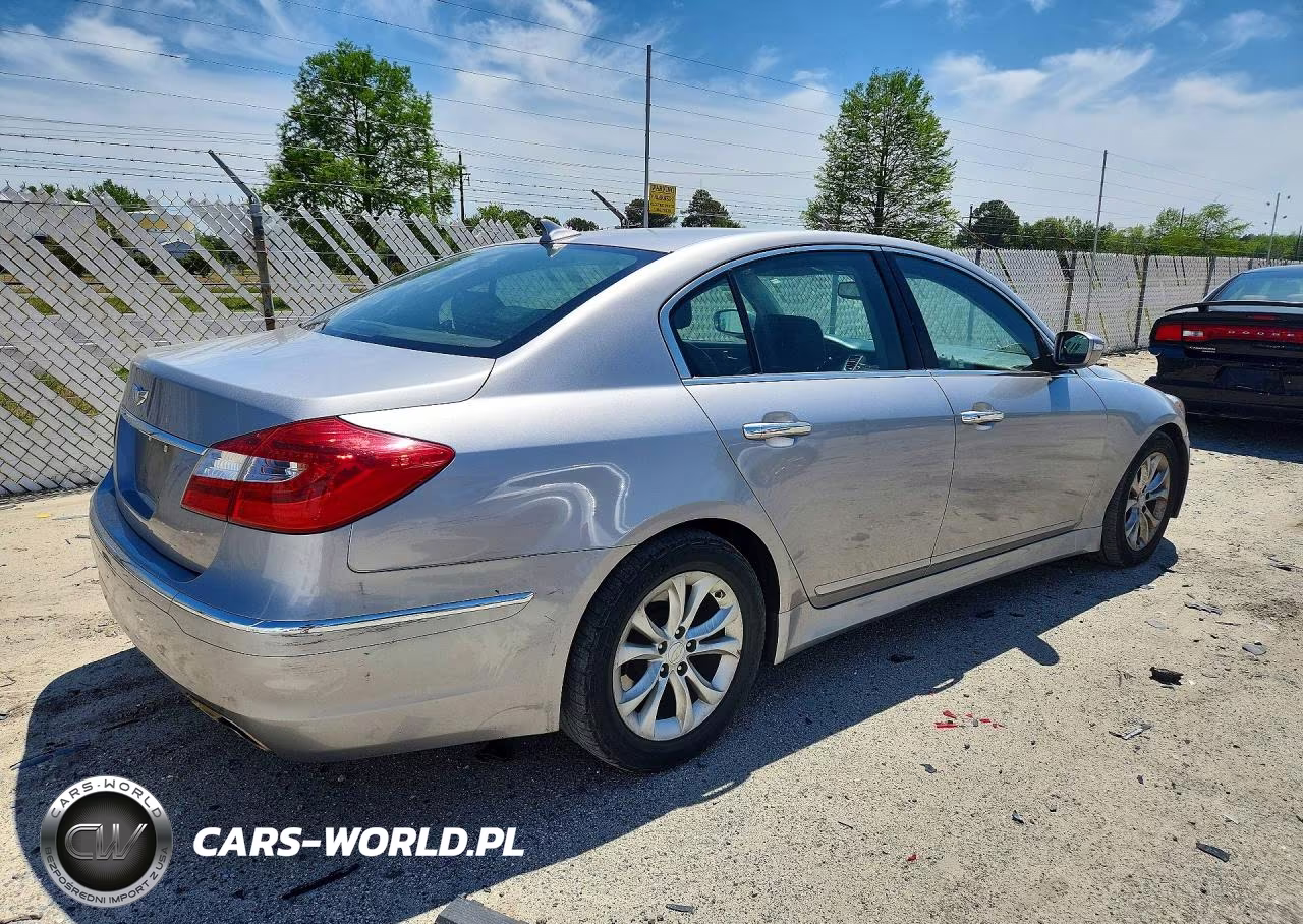 2012 Hyundai Genesis 3.8L VIN:KMHGC4DD2CU152249 - 3