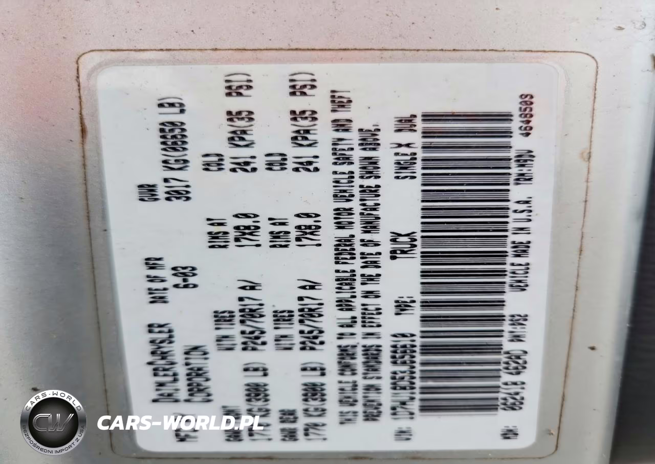 2003 Dodge Ram 1500 St VIN:1D7HU18D53J656610 - 12