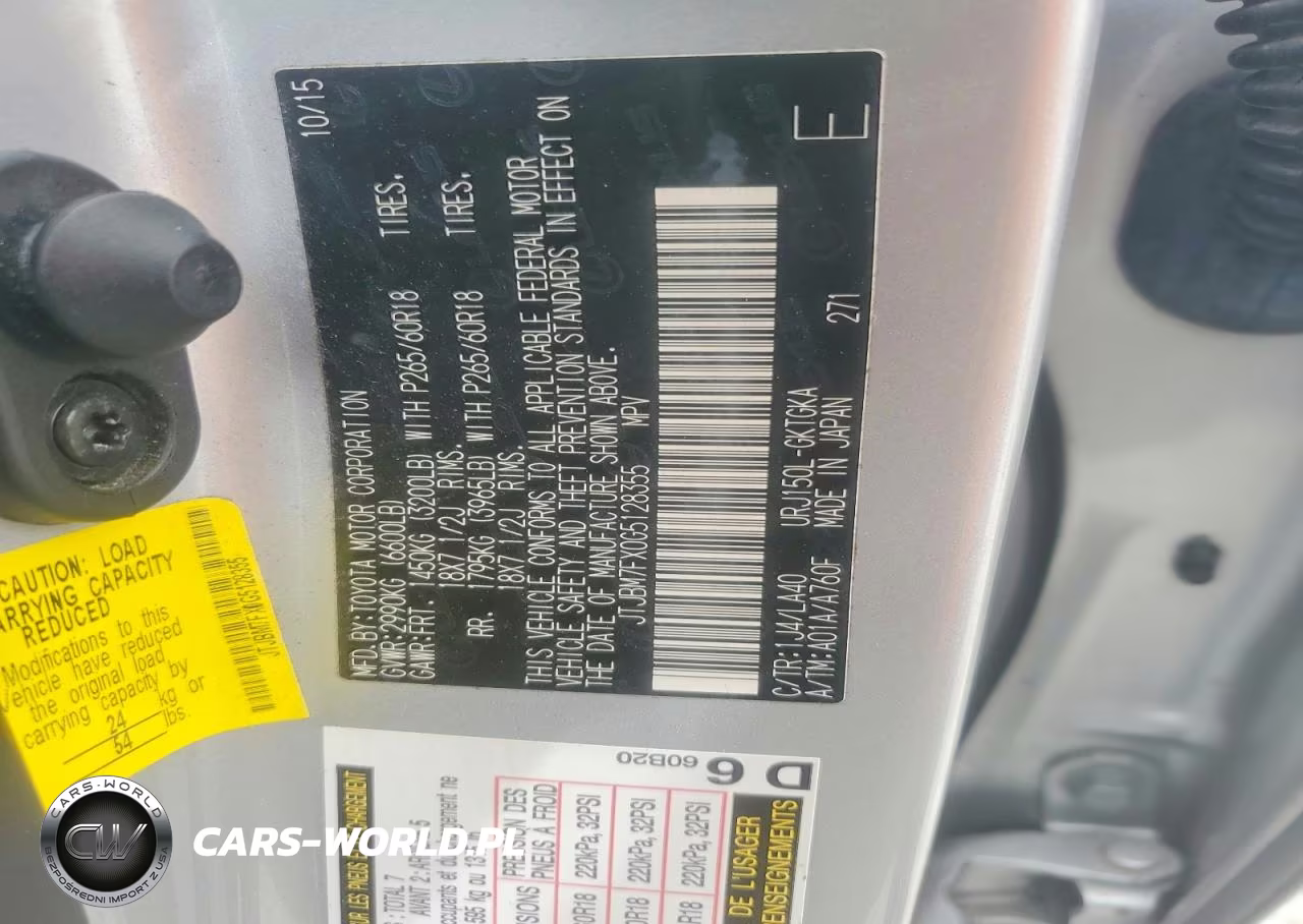 2016 Lexus Gx 460 VIN:JTJBM7FX0G5128355 - 13