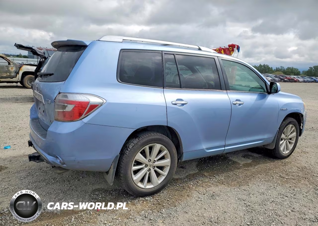 2008 Toyota Highlander Hybrid Limited VIN:JTEEW44A982000833 - 3