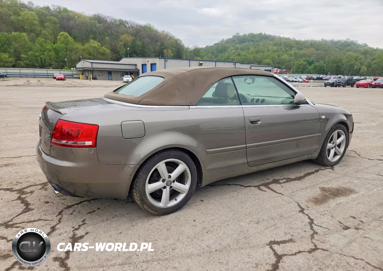 2008 Audi A4 3.2 Cabriolet Quattro VIN:WAUDH48H88K003561 - 3