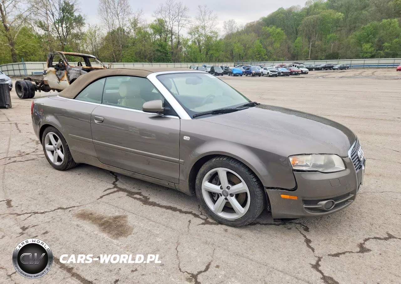 2008 Audi A4 3.2 Cabriolet Quattro VIN:WAUDH48H88K003561 - 4