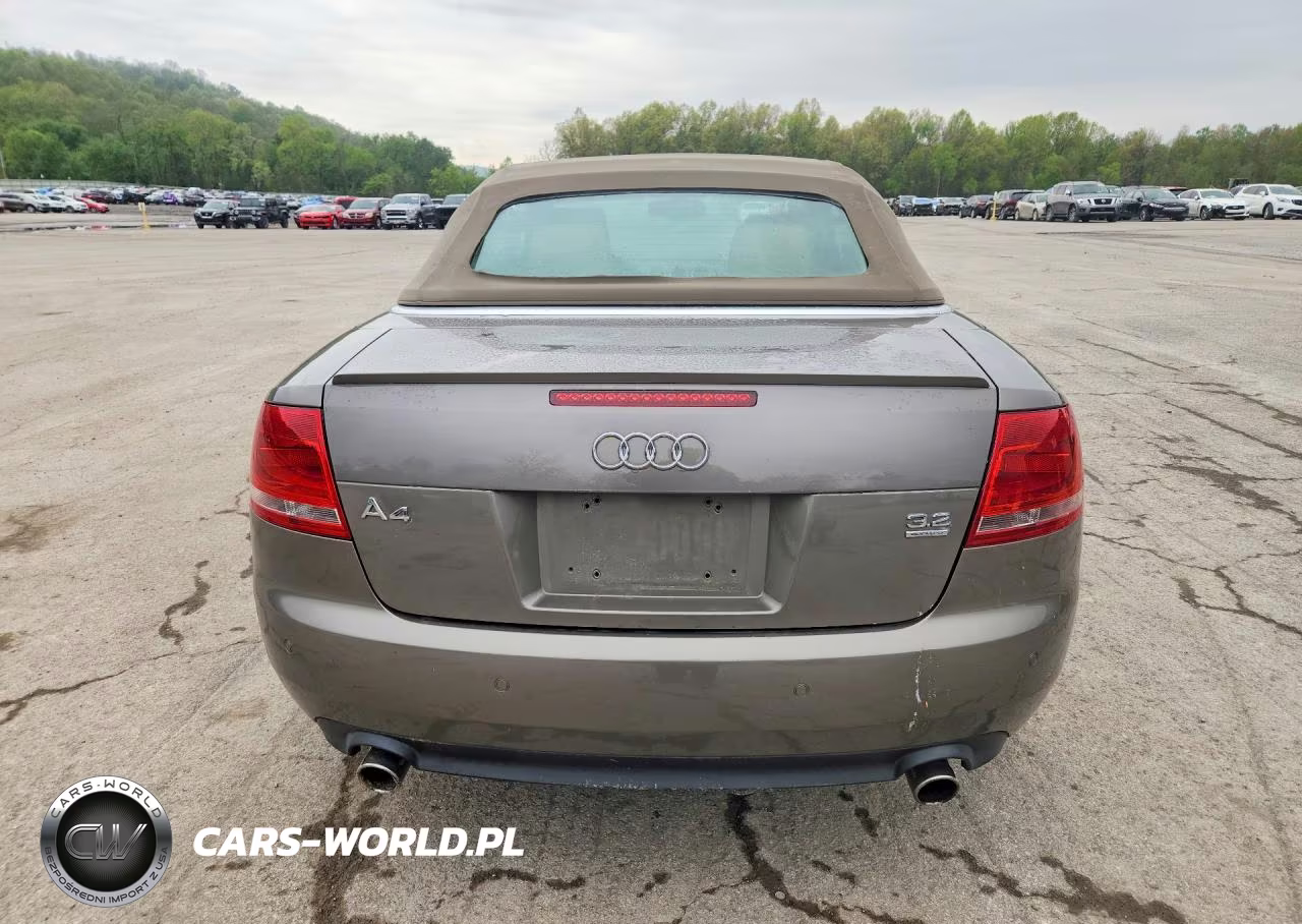 2008 Audi A4 3.2 Cabriolet Quattro VIN:WAUDH48H88K003561 - 6