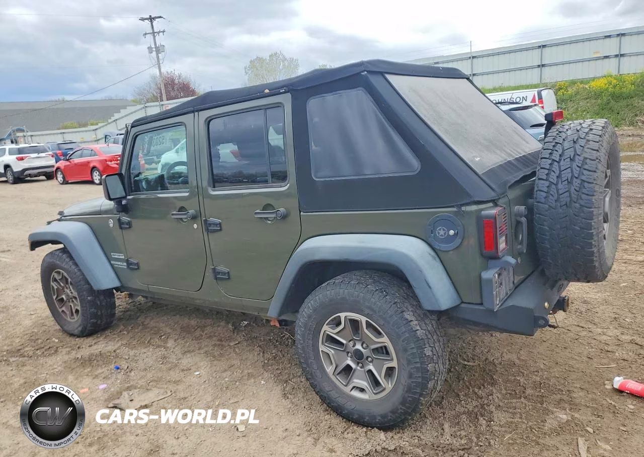 2015 Jeep Wrangler Unlimited Sport VIN:1C4BJWDG7FL703134 - 2