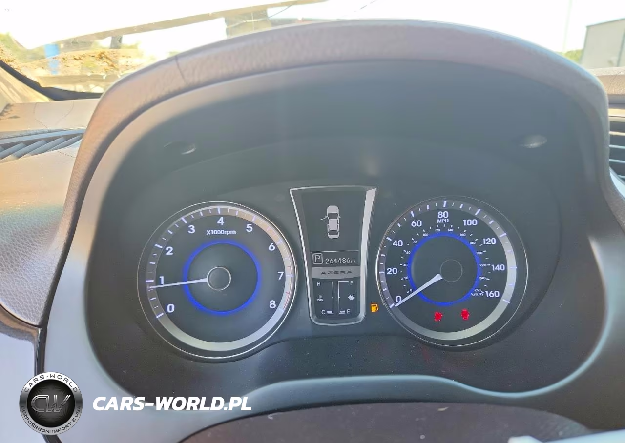 2012 Hyundai Azera Base VIN:KMHFG4JG1CA150427 - 9