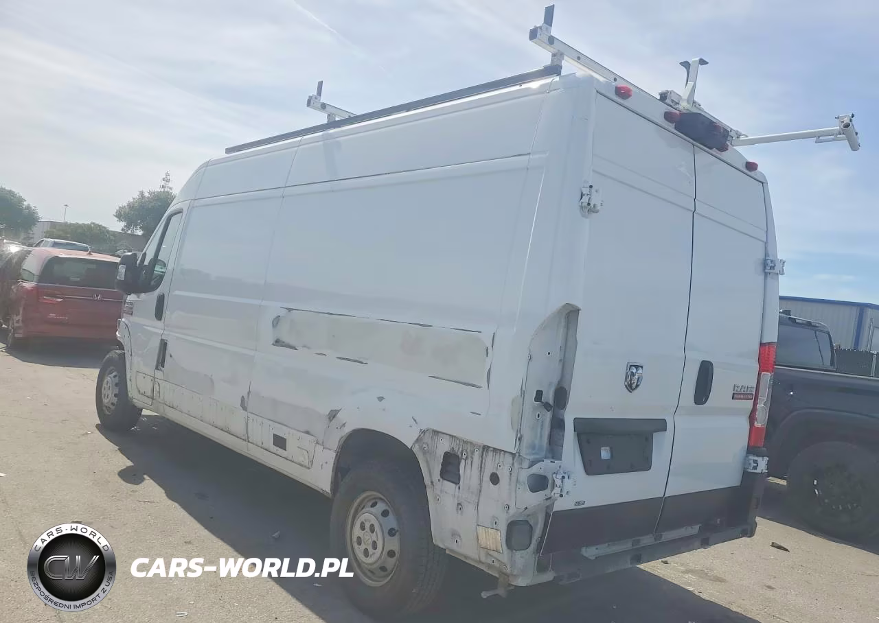 2021 Ram Promaster 2500 2500 High VIN:3C6LRVDG9ME523612 - 2