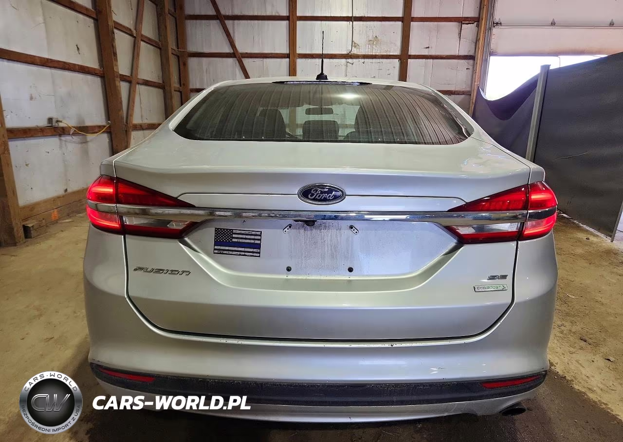 2017 Ford Fusion Se VIN:3FA6P0HD8HR227337 - 6