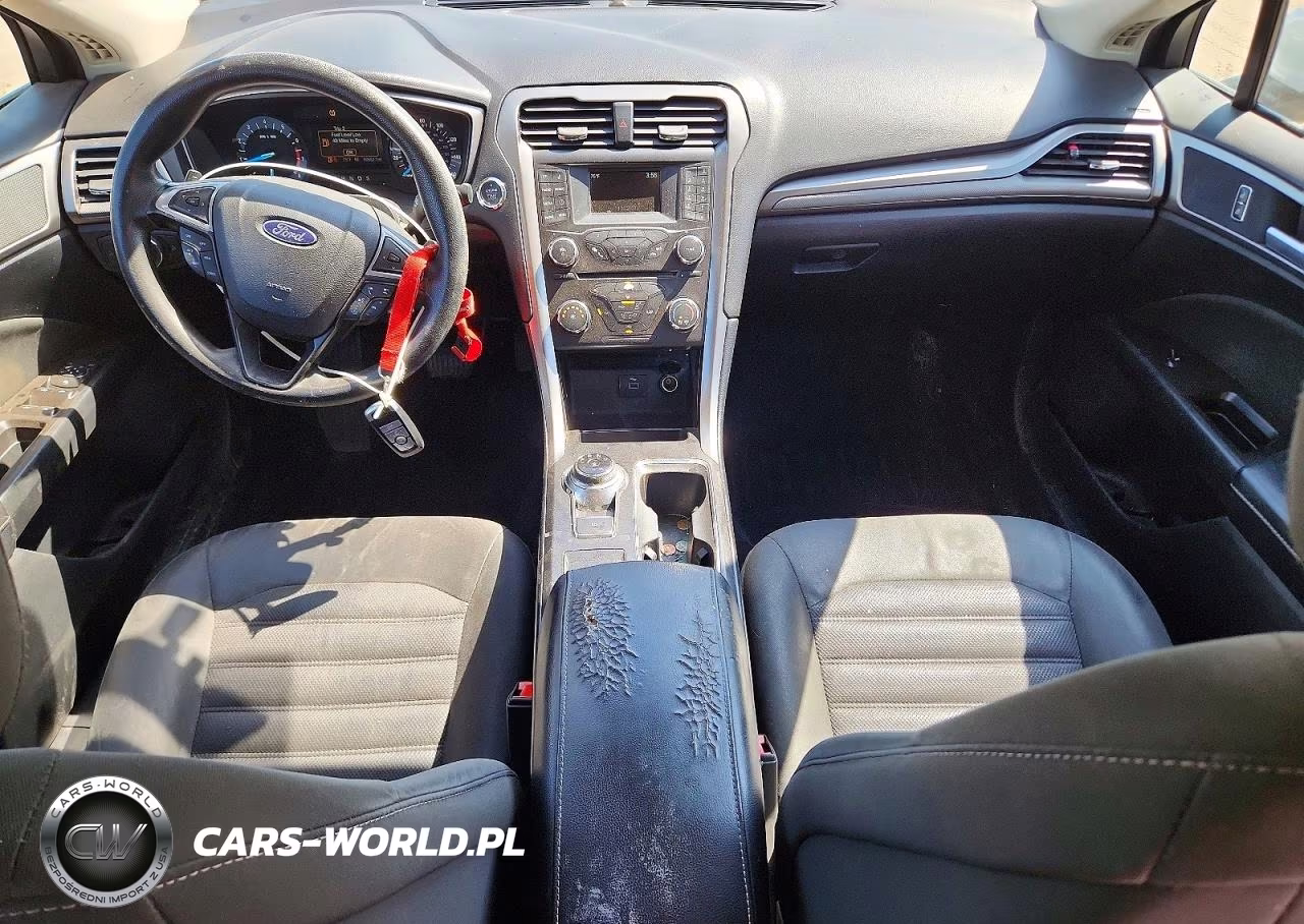 2017 Ford Fusion Se VIN:3FA6P0HD8HR227337 - 8
