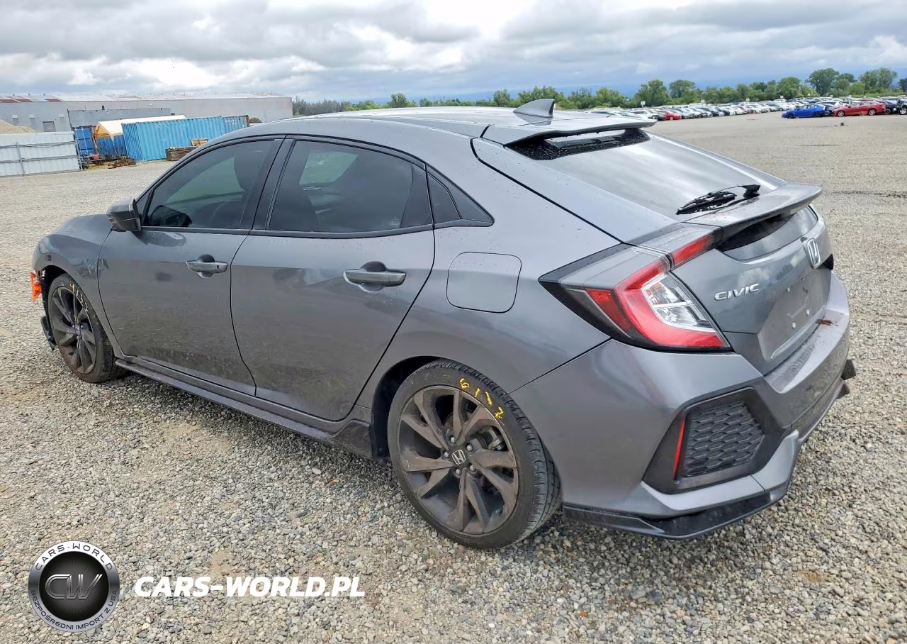 2018 Honda Civic Sport VIN:SHHFK7H47JU224808 - 2