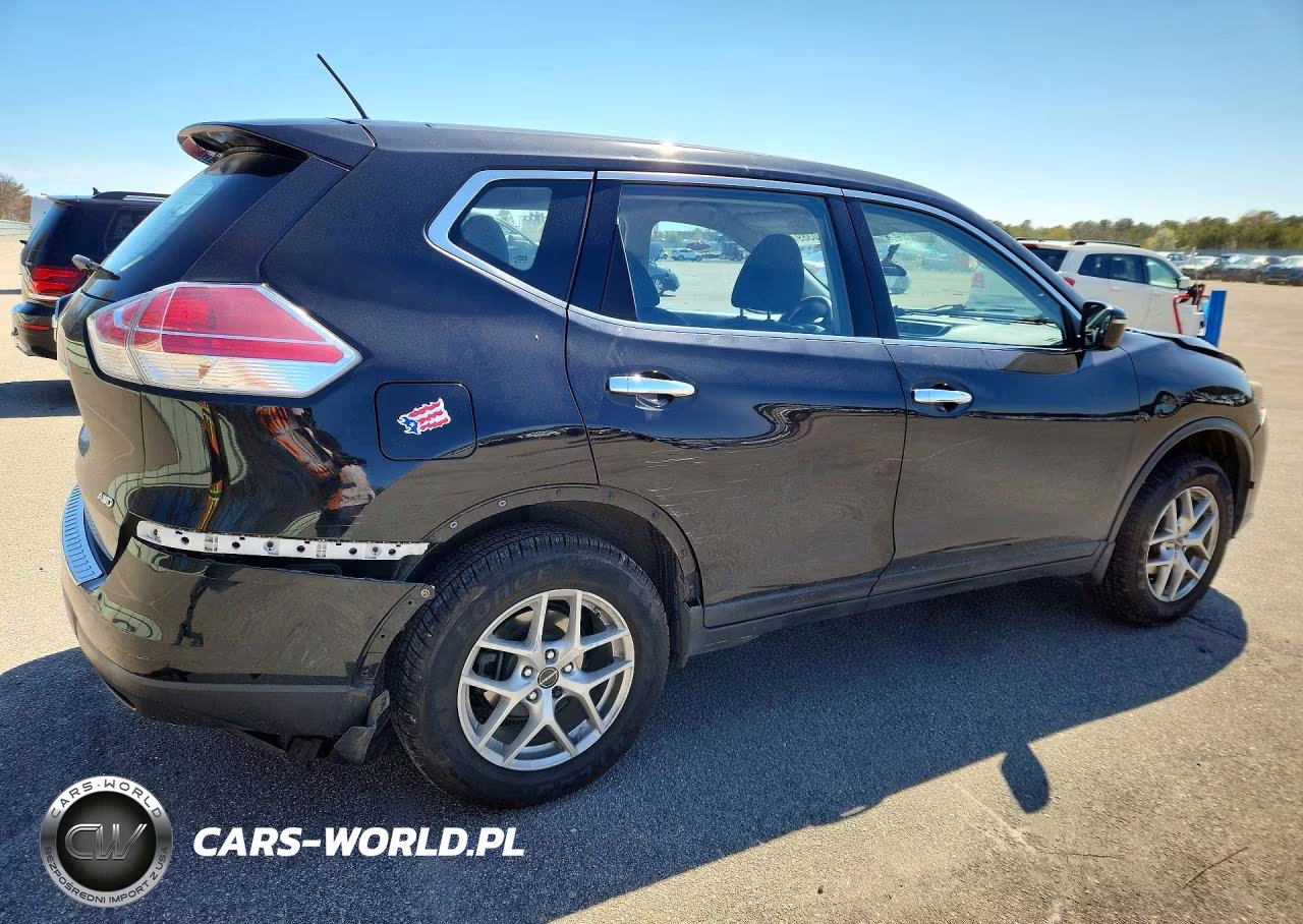 2015 Nissan Rogue S VIN:KNMAT2MV9FP561651 - 3
