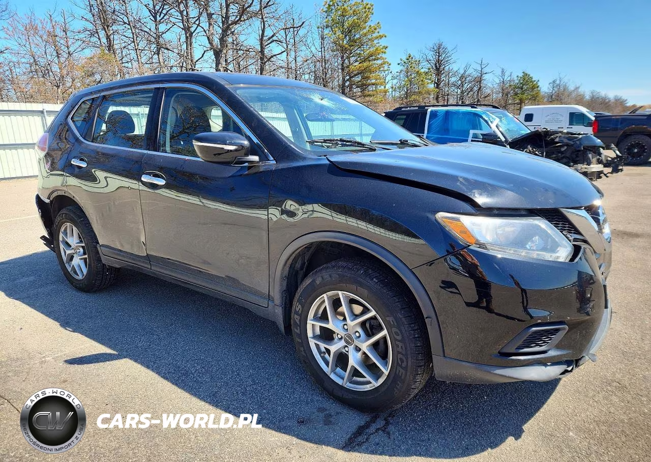 2015 Nissan Rogue S VIN:KNMAT2MV9FP561651 - 4