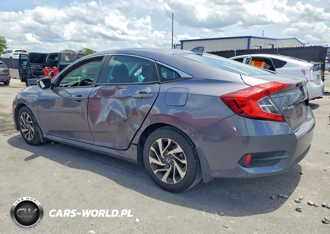 2017 Honda Civic Ex VIN:19XFC2F75HE071747 - 2