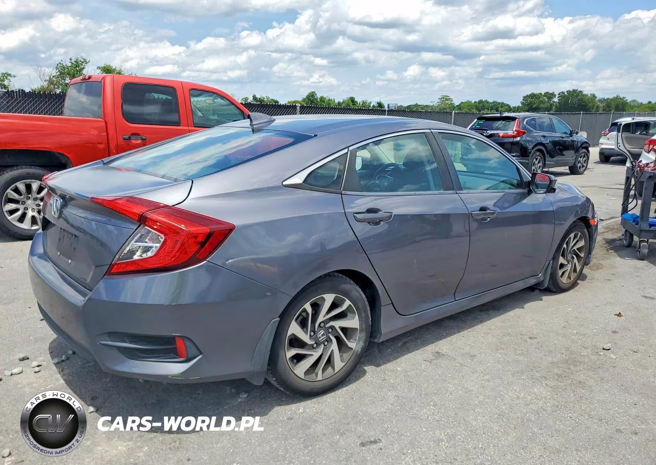 2017 Honda Civic Ex VIN:19XFC2F75HE071747 - 3