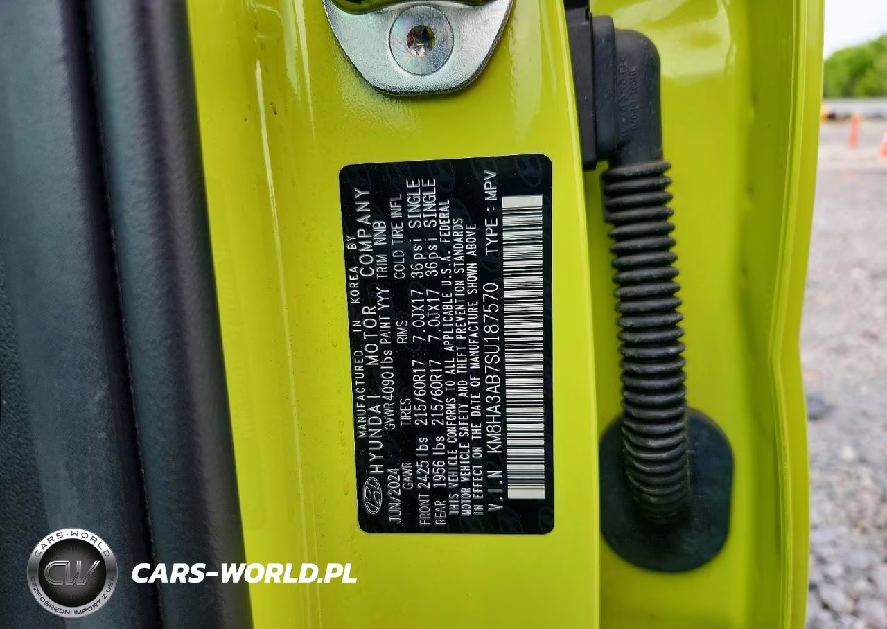 2025 Hyundai Kona Se VIN:KM8HA3AB7SU187570 - 13