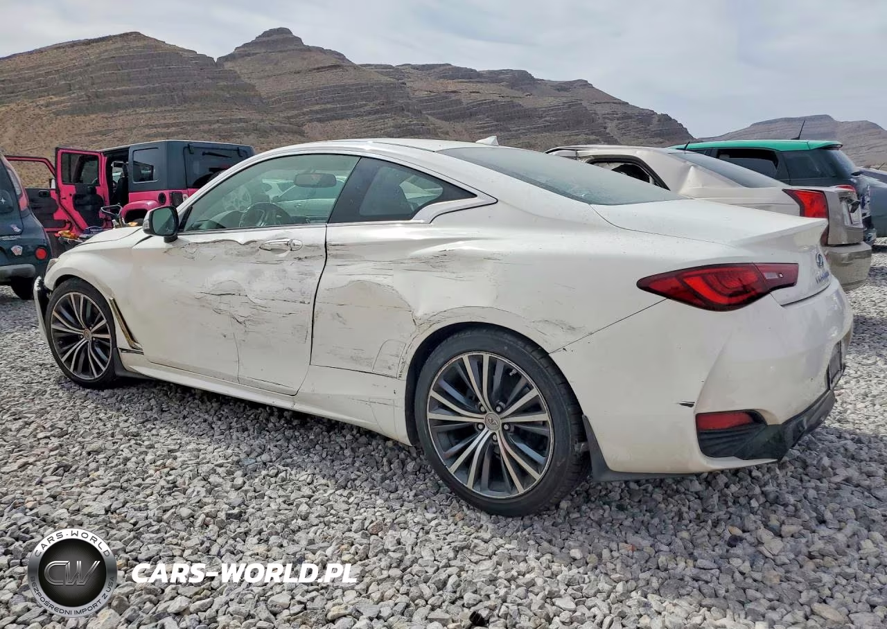 2018 Infiniti Q60 3.0T Luxe VIN:JN1EV7EK6JM342821 - 2