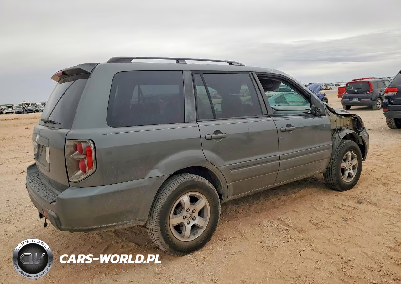 2008 Honda Pilot Se VIN:5FNYF28328B000381 - 3