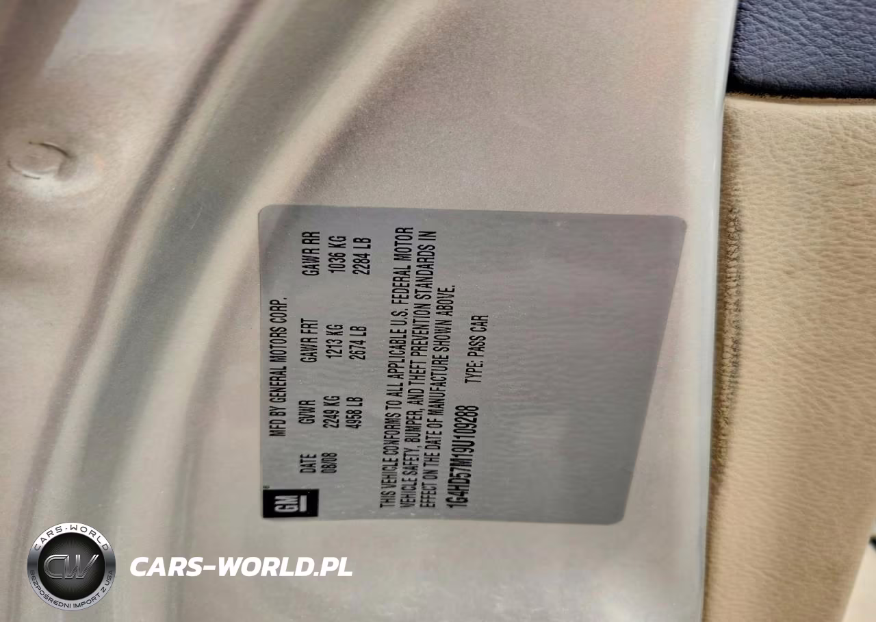 2009 Buick Lucerne Cxl VIN:1G4HD57M19U109288 - 12
