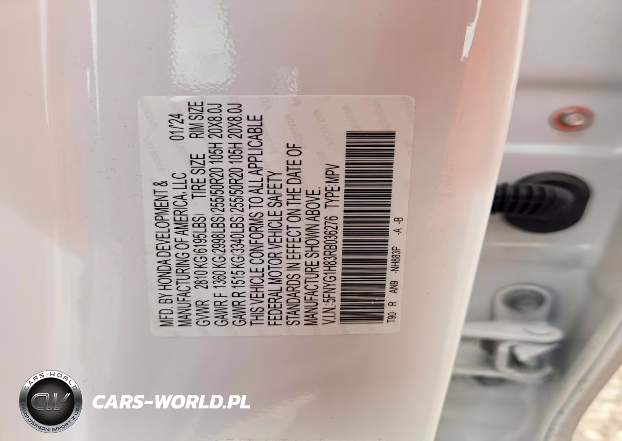 2024 Honda Pilot Elite VIN:5FNYG1H83RB036276 - 13