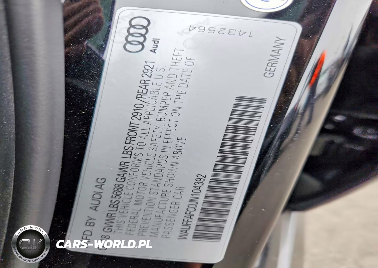 2018 Audi S6 Premium Plus VIN:WAUFFAFC0JN104392 - 12