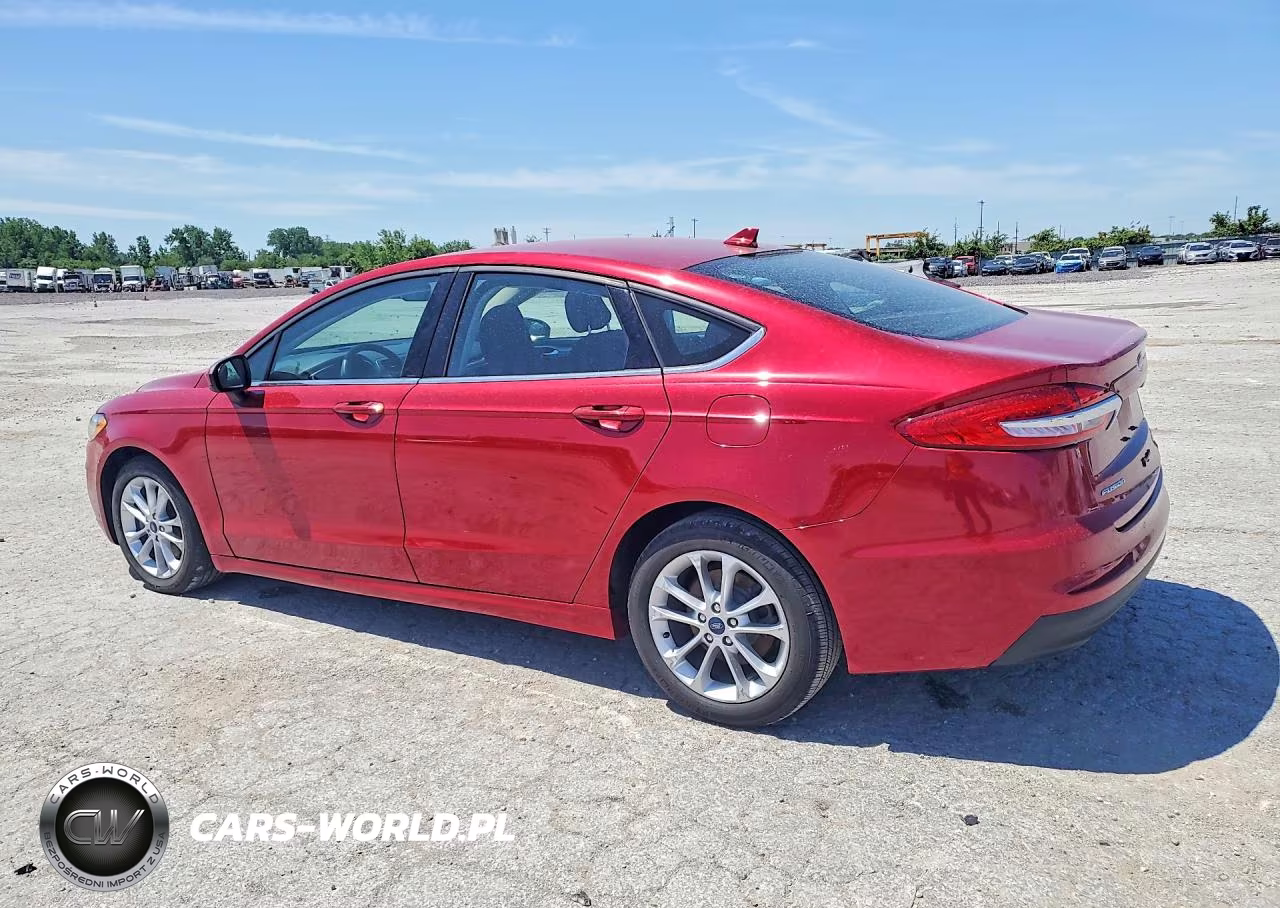 2020 Ford Fusion Se VIN:3FA6P0LUXLR126431 - 2