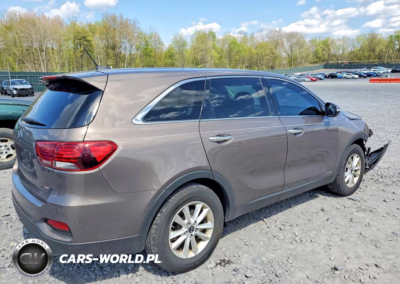 2019 Kia Sorento Lx VIN:5XYPGDA31KG545454 - 3