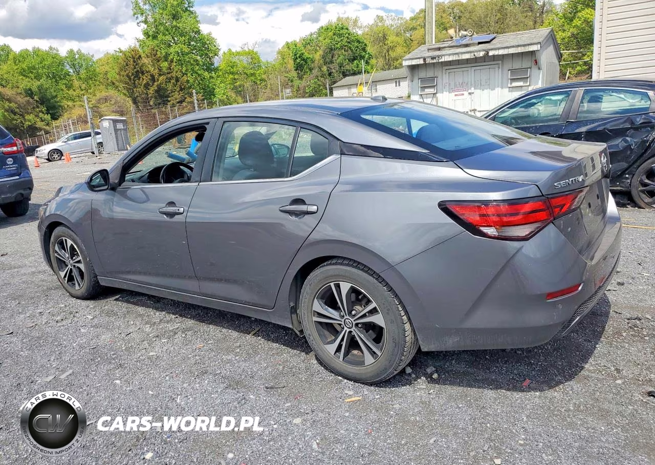 2021 Nissan Sentra Sv VIN:3N1AB8CV2MY303574 - 2