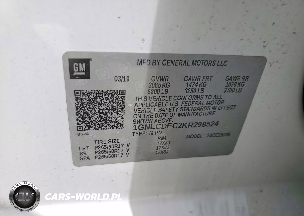 2019 Chevrolet Tahoe Police VIN:1GNLCDEC2KR298524 - 13