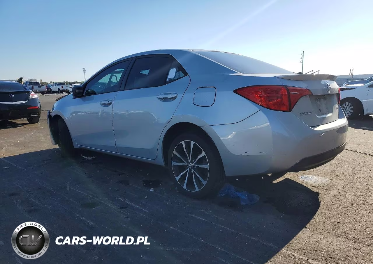 2017 Toyota Corolla Se VIN:5YFBURHE5HP598475 - 2