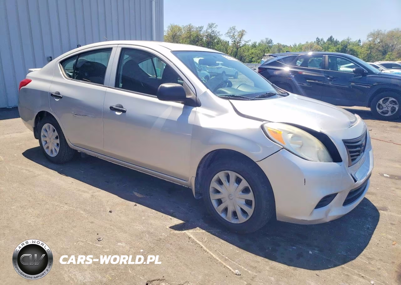 2014 Nissan Versa 1.6 S Plus VIN:3N1CN7AP9EL851861 - 4