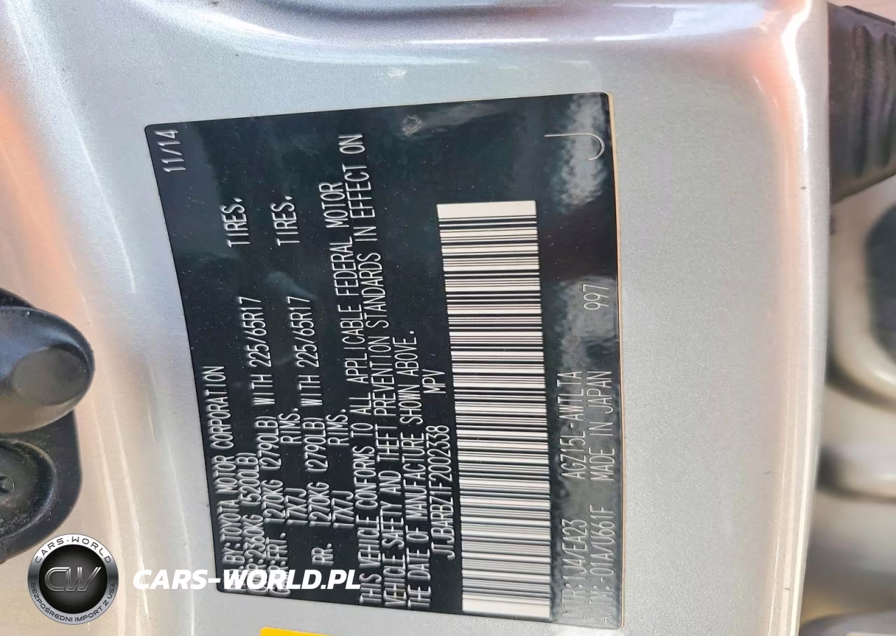 2015 Lexus Nx 200T VIN:JTJBARBZ1F2002338 - 13