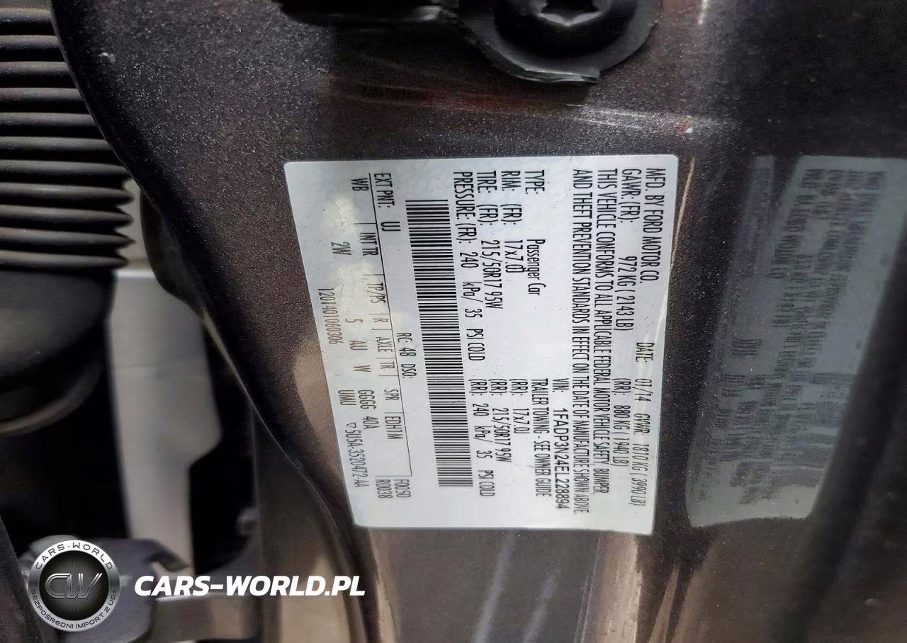 2014 Ford Focus Titanium VIN:1FADP3N24EL228894 - 13