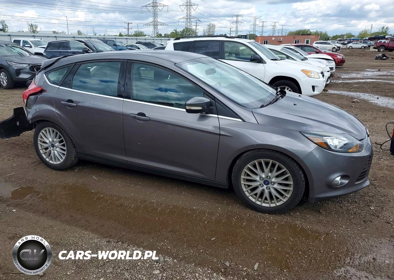 2014 Ford Focus Titanium VIN:1FADP3N24EL228894 - 4