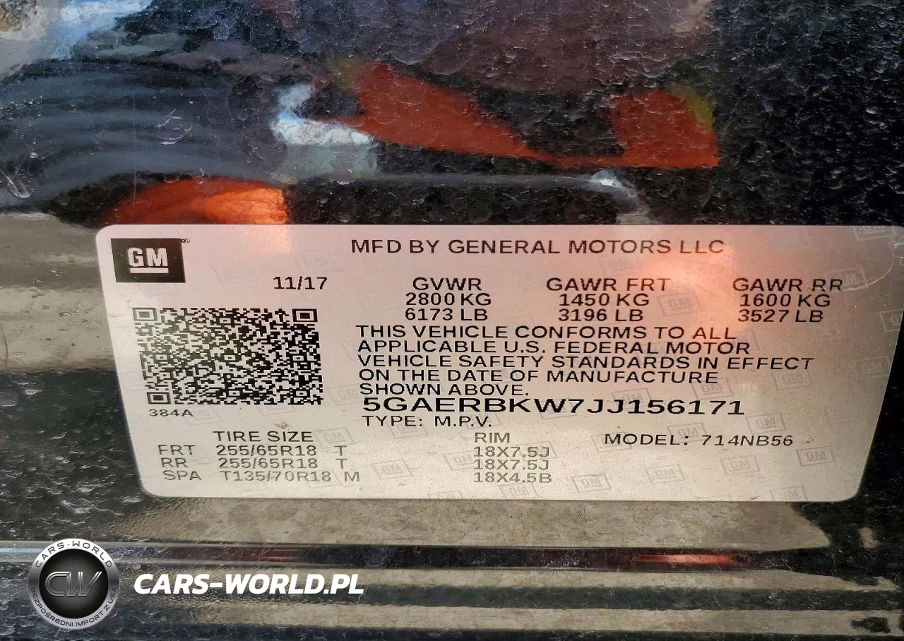 2018 Buick Enclave Essence VIN:5GAERBKW7JJ156171 - 14