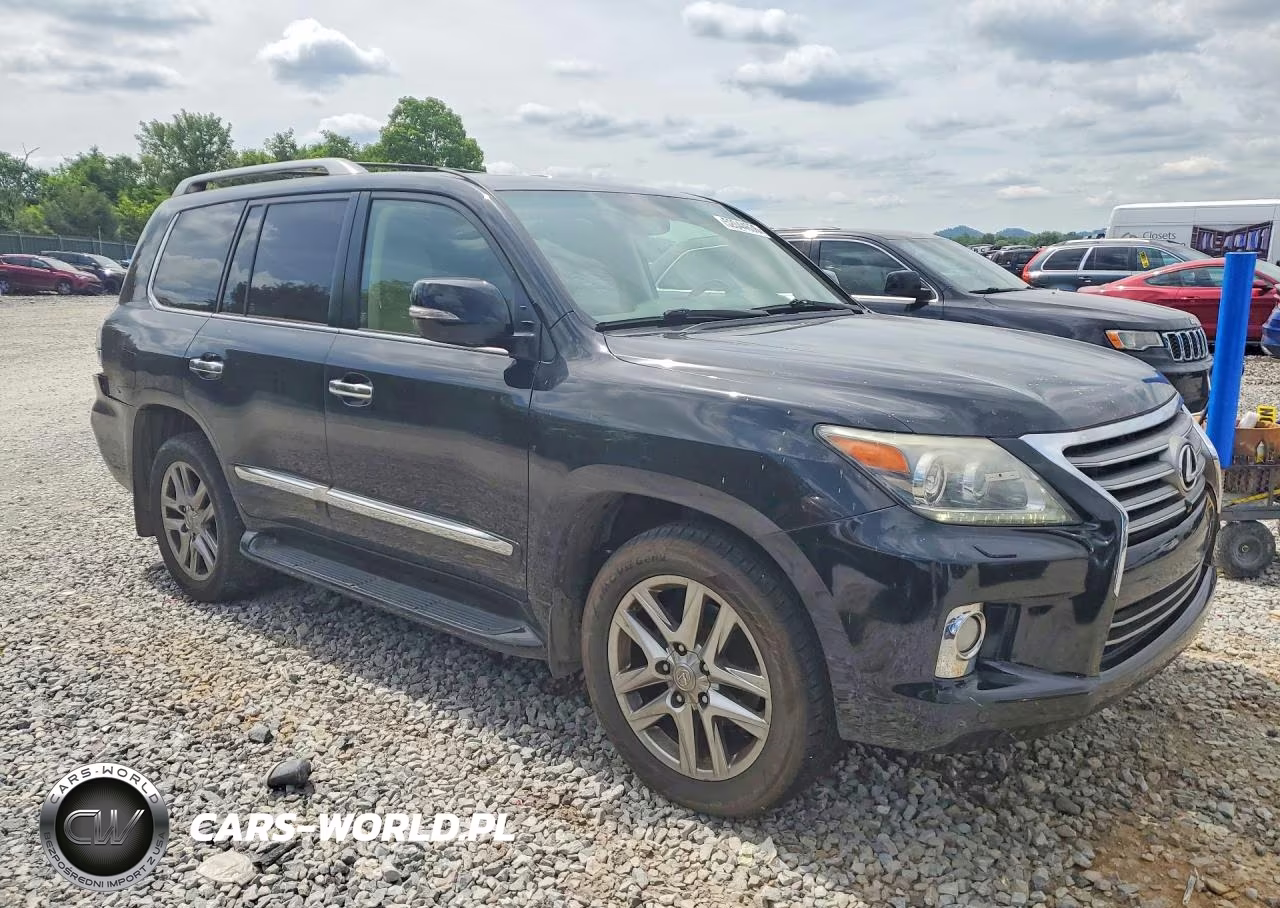 2013 Lexus Lx 570 VIN:JTJHY7AX0D4124202 - 4