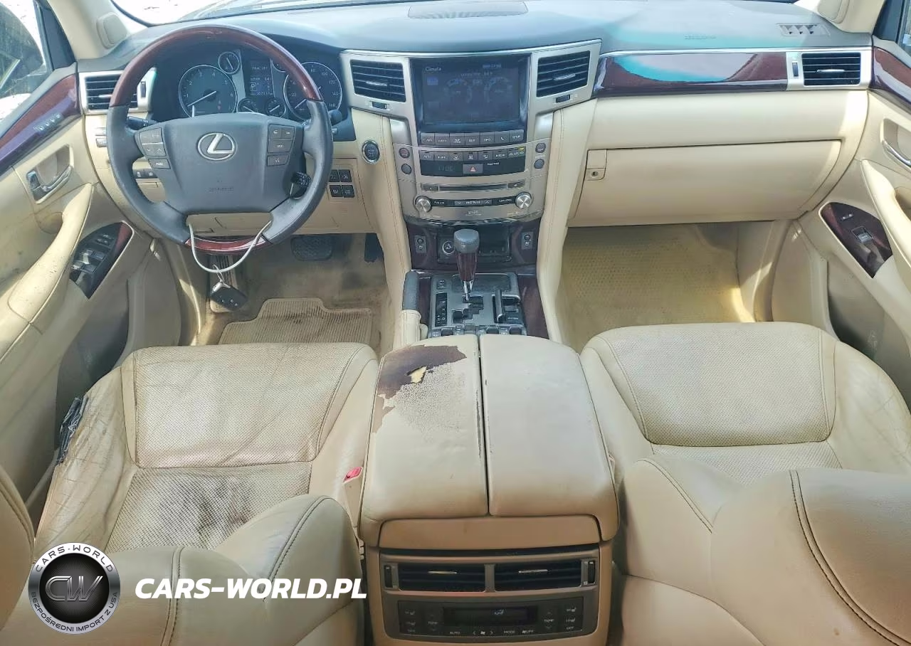 2013 Lexus Lx 570 VIN:JTJHY7AX0D4124202 - 8