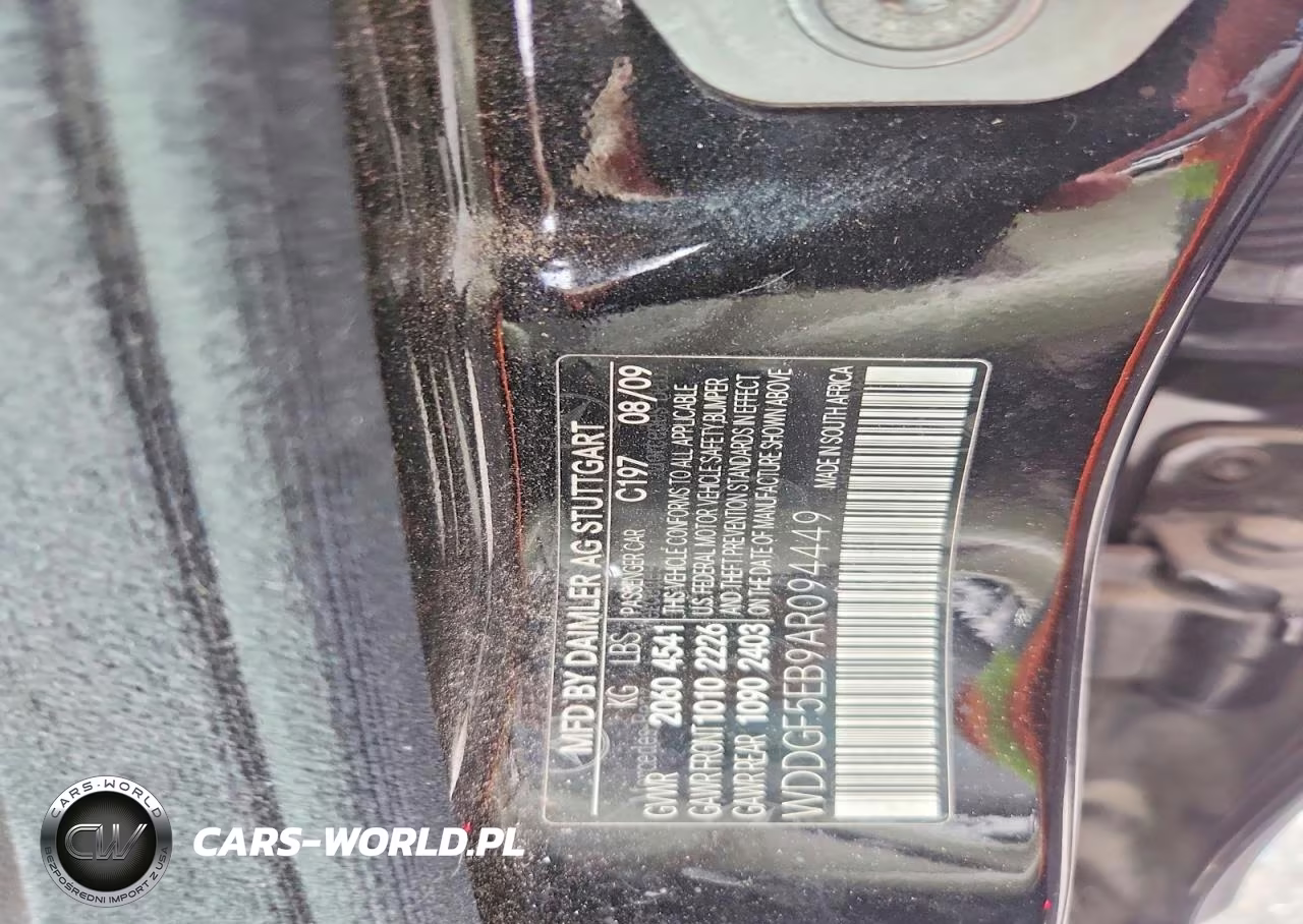 2010 Mercedes-Benz C 300 VIN:WDDGF5EB9AR094449 - 13