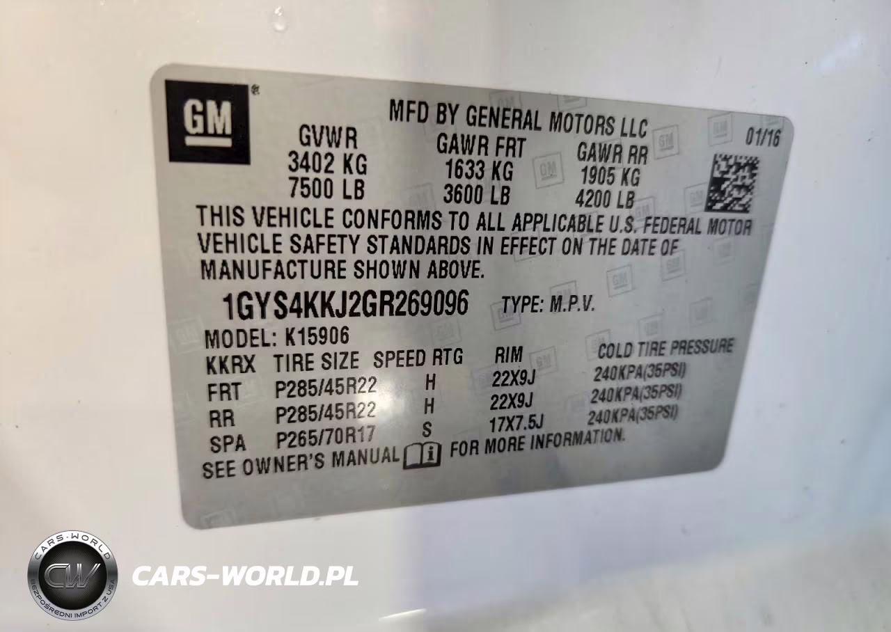 2016 Cadillac Escalade Esv Platinum VIN:1GYS4KKJ2GR269096 - 13