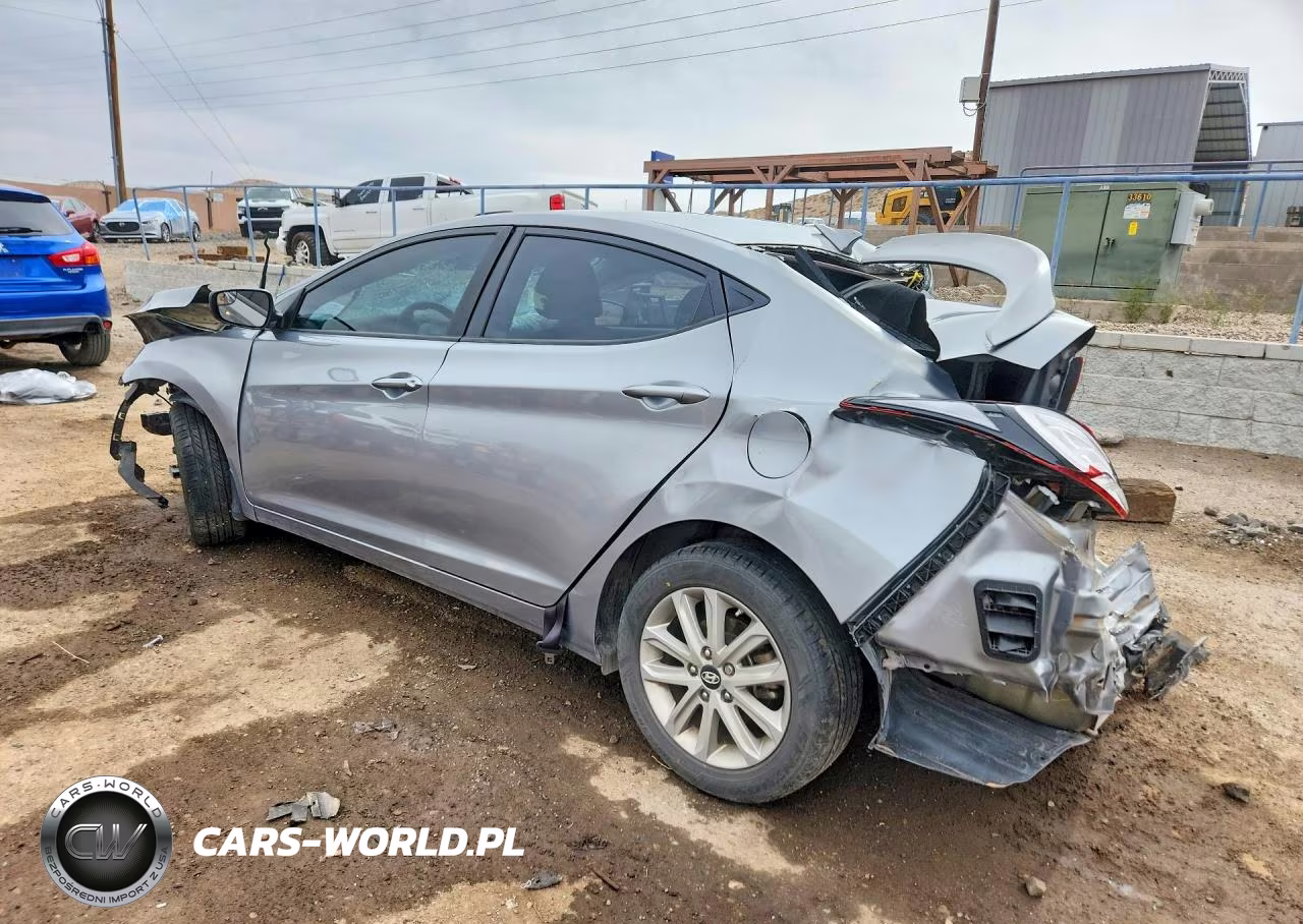 2015 Hyundai Elantra Se VIN:KMHDH4AE2FU280013 - 2