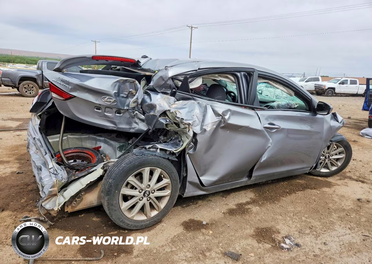 2015 Hyundai Elantra Se VIN:KMHDH4AE2FU280013 - 3