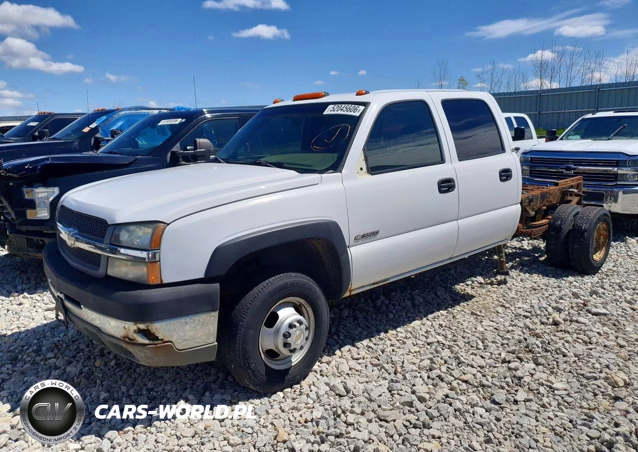 2003 Chevrolet Silverado 3500 Truck Cab And Chassis