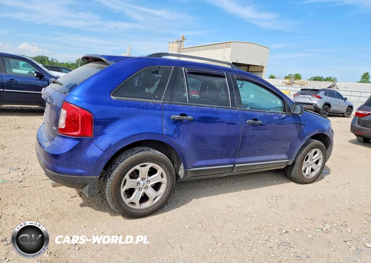 2014 Ford Edge Se VIN:2FMDK4GC1EBA24831 - 3