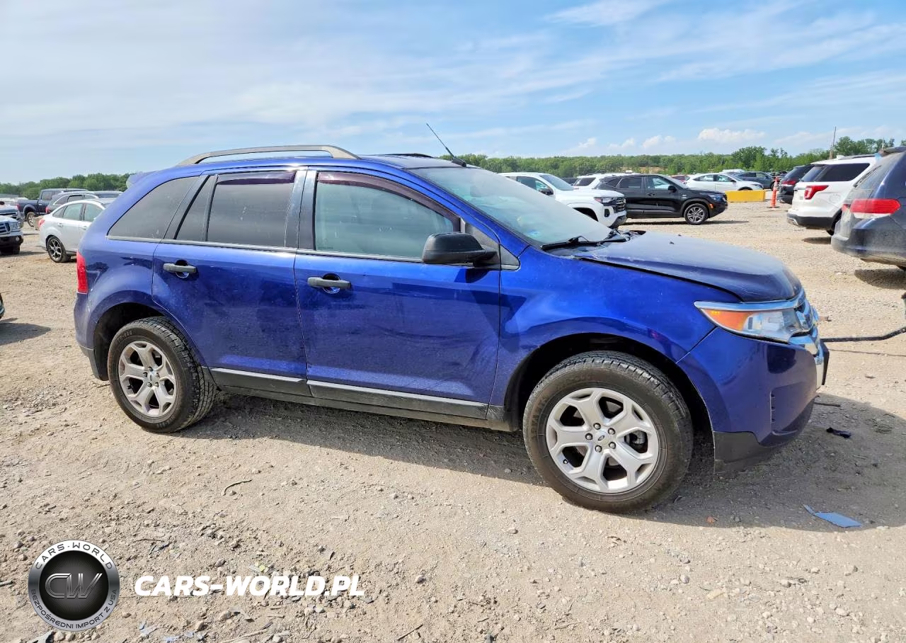 2014 Ford Edge Se VIN:2FMDK4GC1EBA24831 - 4
