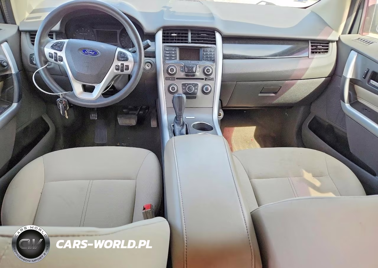 2014 Ford Edge Se VIN:2FMDK4GC1EBA24831 - 8
