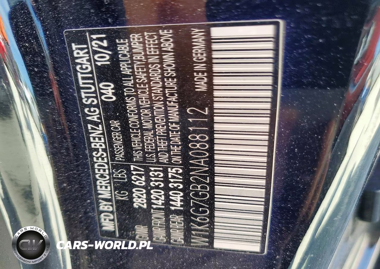 2022 Mercedes-Benz S 580 4Matic VIN:W1K6G7GB2NA088112 - 12