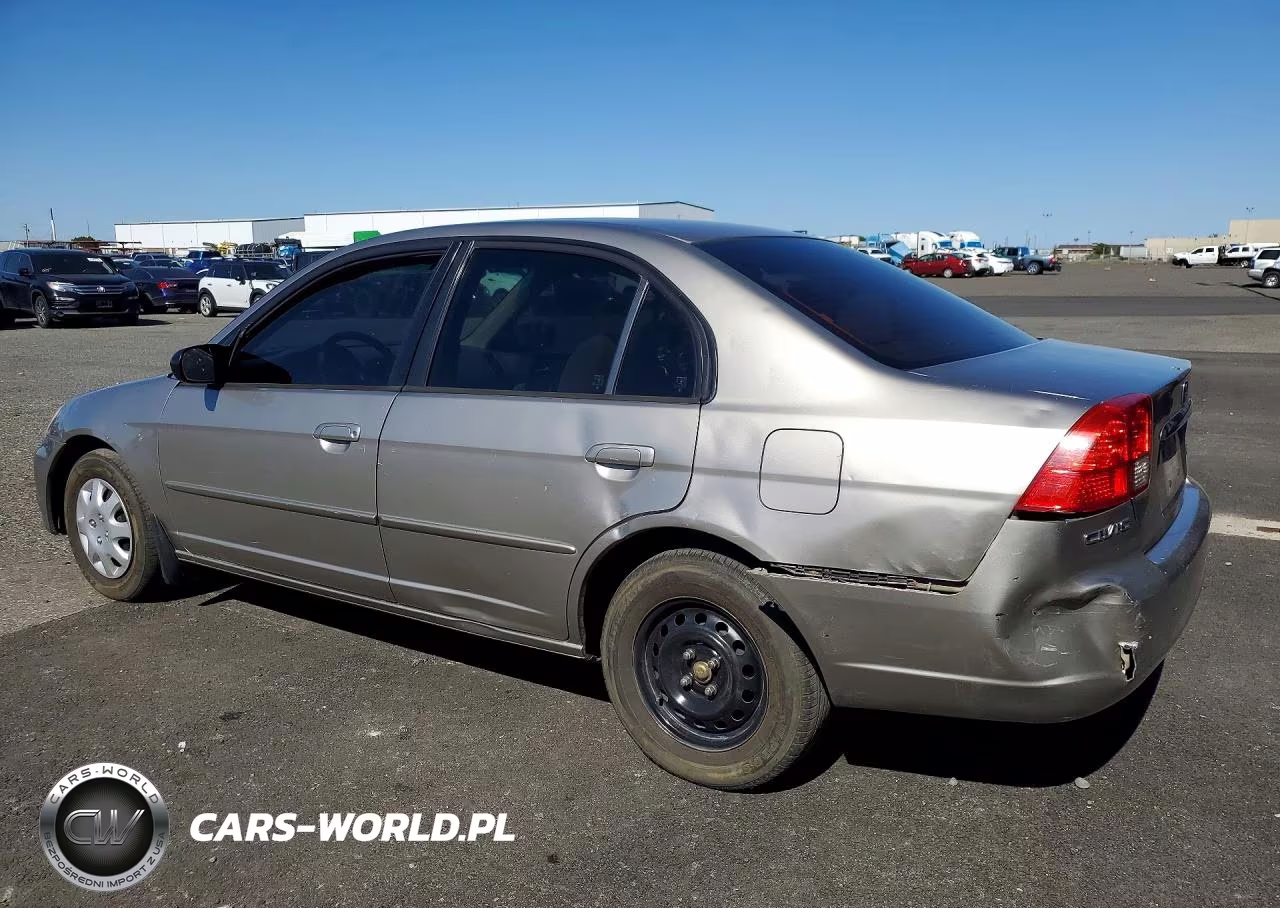 2003 Honda Civic Lx VIN:JHMES16503S002458 - 2