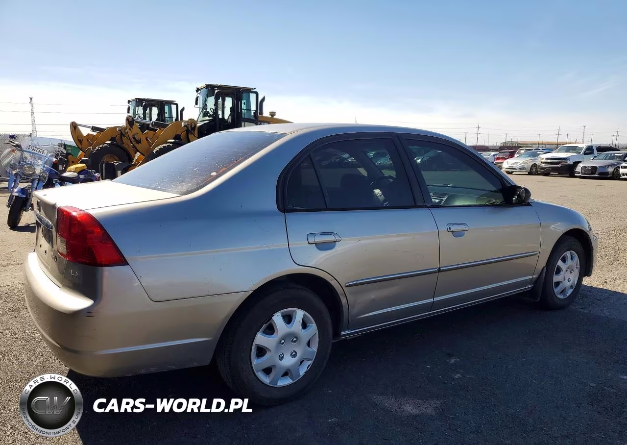 2003 Honda Civic Lx VIN:JHMES16503S002458 - 3