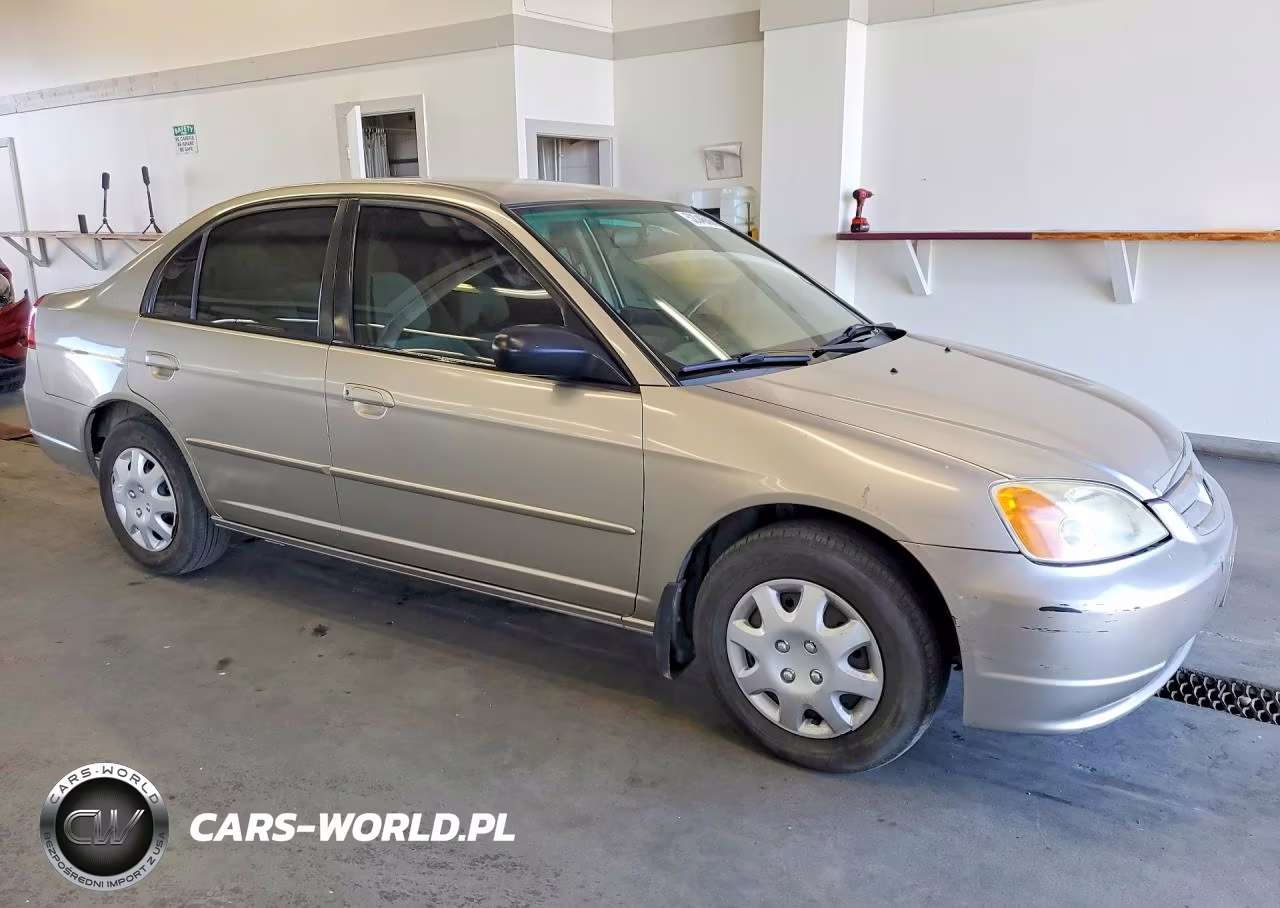 2003 Honda Civic Lx VIN:JHMES16503S002458 - 4